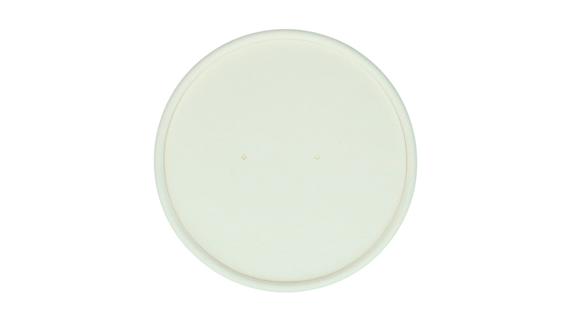 Stülpdeckel, Ø 96 mm, Kraftpapier/PLA, weiß, VERIVE, A-Nr.: 11538 Stülpdeckel, Ø 96 mm, Kraftpapier/PLA, weiß, VERIVE, A-Nr.: 11538 - 02