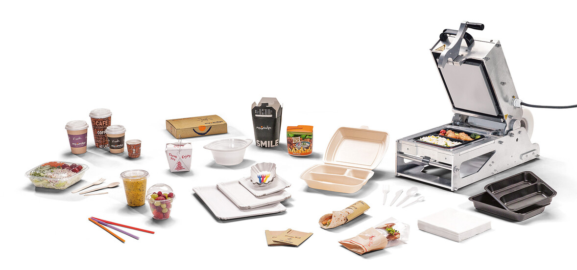 Meier Verpackungen - To-go-Verpackungen, Take-away-Verpackungen, Asia-Boxen, Coffee-to-go-Becher, Einweggeschirr, Besteck, Einwegteller, Take-away-Schalen