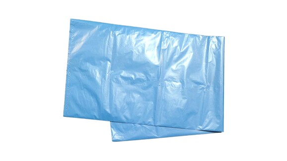 Müllsack, 120 Liter, LDPE, 43 my, 700 x 1.100 mm, blau, 25 Stk./Rolle, A-Nr.: 60051 - 01