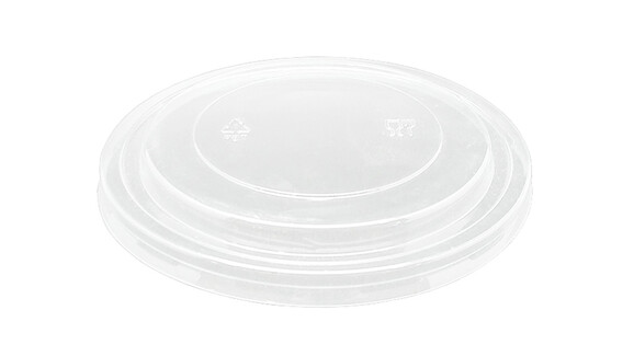 Stülpdeckel, Ø 185 mm, PET, transparent, glatt, A-Nr.: 11011 - 01