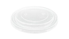 Stülpdeckel, Ø 185 mm, PET, transparent, glatt, A-Nr.: 11011 - 01