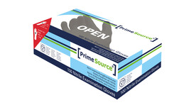 Nitrilhandschuhe Prime Source, M, schwarz, unsteril, 240 mm Länge, A-Nr.: 11861 - 01