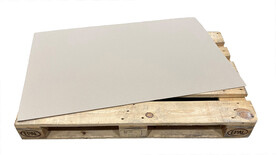 Zwischenlage für Paletten, L 1.200 mm x B 800 mm x H 1,5 mm, Qualität: TST/222/E, 277 g/m², braun, A-Nr.: 94346 - 01