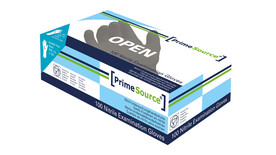 Nitrilhandschuhe Prime Source, L, schwarz, unsteril, 240 mm Länge, A-Nr.: 11862 - 01