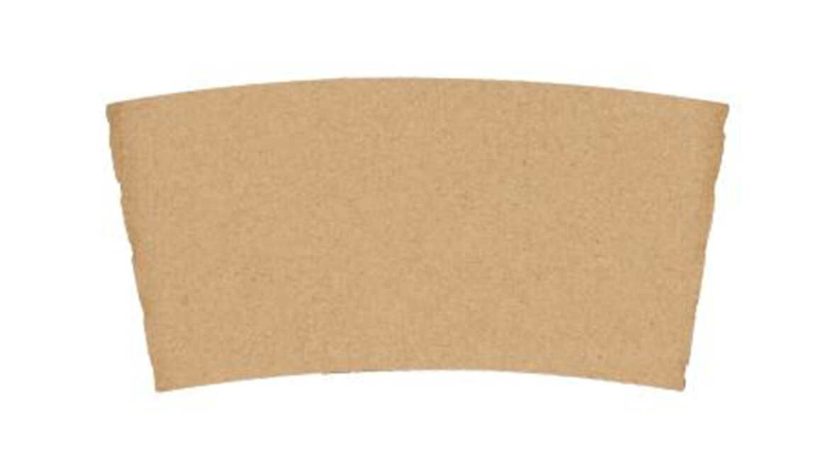 Sleeve für Coffee to go Becher, 90 x 120 x 60 mm, Kraftpapier, braun, Prime Source, A-Nr.: 16816 - 01