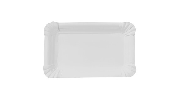 Pappteller, 100 x 160 mm, Frischfaser, A-Nr.: 16923 - 01
