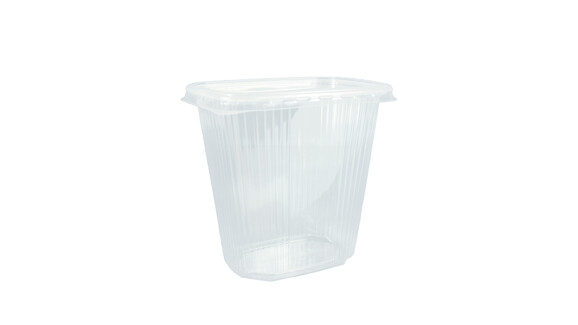 Feinkostbecher mit Deckel im Kombipack, 500 ml, 108 x 82 x 105 mm, PP, transparent, A-Nr.: 97130 Feinkostbecher mit Deckel im Kombipack, 500 ml, 108 x 82 x 105 mm, PP, transparent, A-Nr.: 97130 - 01