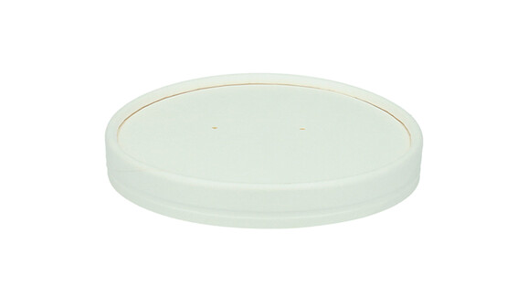 Stülpdeckel, Ø 96 mm, Kraftpapier/PLA, weiß, VERIVE, A-Nr.: 11538 Stülpdeckel, Ø 96 mm, Kraftpapier/PLA, weiß, VERIVE, A-Nr.: 11538 - 01