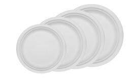 Einwegteller VERIVE, Bagasse, rund, A-Nr.: 16962 Einwegteller VERIVE, Bagasse, rund, A-Nr.: 16962 - 01