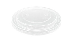 Stülpdeckel, Ø 187 mm, R-PET, transparent, glatt, A-Nr.: 16572 - 01