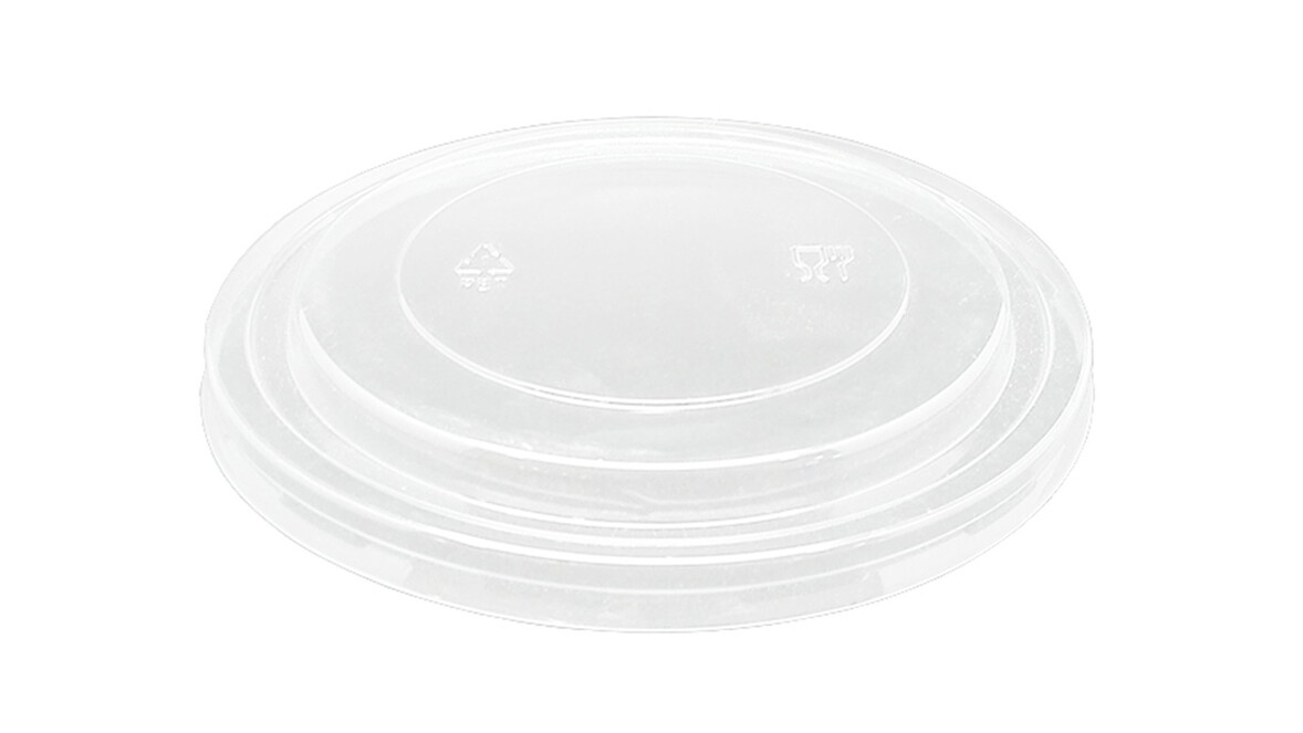 Stülpdeckel, Ø 165 mm, PET, transparent, glatt, A-Nr.: 15966 - 01