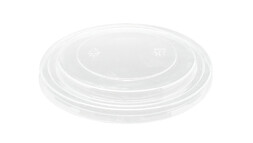 Stülpdeckel, Ø 165 mm, PET, transparent, glatt, A-Nr.: 15966 - 01