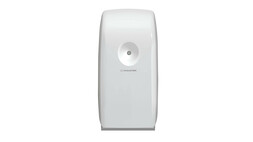 Lufterfrischungsgerät Kimberly-Clark Aquarius 6994, L 21,2 cm x B 12,5 cm x H 8,7 cm, weiß, automatische Ausgabe per Sensor, batteriebetrieben, Verschlussart: Schlüssel und Druckknopf, A-Nr.: 18244 - 01