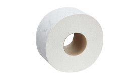 Toilettenpapier Kimberly-Clark Scott® Essential Jumbo 8512, 2-lagig, weiß, recycelte Fasern, 12 Rollen/Karton, A-Nr.: 18282 - 01