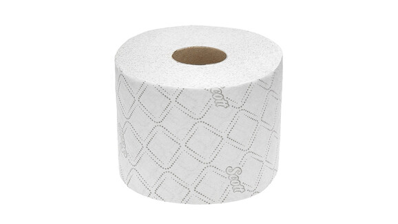 Toilettenpapier Kimberly-Clark Scott® Essential 8517, 2-lagig, weiß, recycelte Fasern, 36 Rollen/Karton, A-Nr.: 18284 - 01