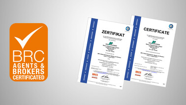 Meier Verpackungen, Zertifizierung nach BRC Global Standard for Agents &amp; Brokers