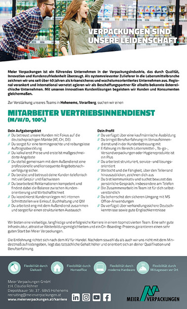 Stelleninserat_Mitarbeiter_Vertriebsinnendienst