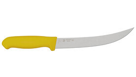 Zuschneide-/Zerlegemesser MORAKNIV CT8-PUG, 209 mm Klingenlänge, gelb, gebogen, steif, A-Nr.: 19537 - 01
