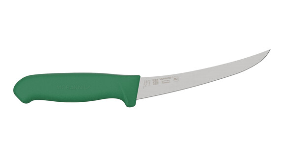 Ausbeinmesser MORAKNIV CB6F-PUG, 158 mm, grün, gebogen, flexibel, A-Nr.: 19621 - 01