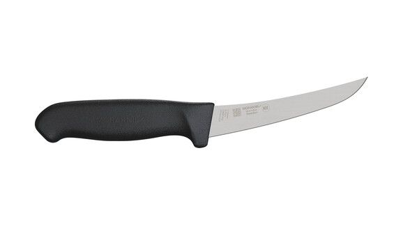 Ausbeinmesser MORAKNIV CB5S-PUG, 133 mm, schwarz, gebogen, steif, A-Nr.: 19628 - 01