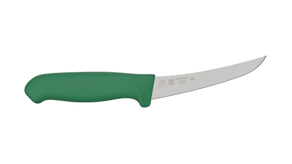 Ausbeinmesser MORAKNIV CB5S-PUG, 133 mm Klingenlänge, grün, gebogen, steif, A-Nr.: 19933 - 01