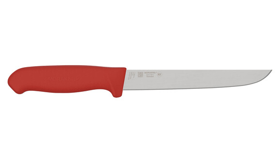 Ausbeinmesser breit MORAKNIV WSB75-PUG, 180 mm Klingenlänge, rot, gerade, steif, A-Nr.: 19945 Ausbeinmesser breit MORAKNIV WSB75-PUG, 180 mm Klingenlänge, rot, gerade, steif, A-Nr.: 19945 - 01