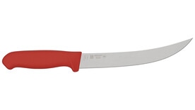 Zuschneide-/Zerlegemesser MORAKNIV CT8-PUG, 209 mm Klingenlänge, rot, gebogen, steif, A-Nr.: 19948 - 01