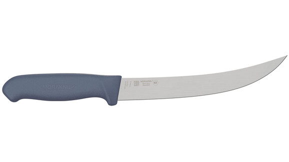 Zuschneide-/Zerlegemesser MORAKNIV CT8-PUG, 209 mm Klingenlänge, blau, gebogen, steif, A-Nr.: 19950 - 01