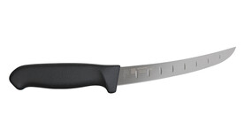 Ausbeinmesser breit MORAKNIV WCB6MF SC-PUG, 159 mm Klingenlänge, schwarz, gebogen, semi-flexibel, A-Nr.: 19961 - 01