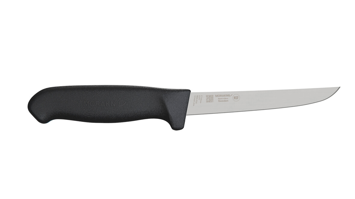 Ausbeinmesser MORAKNIV SB5S-PUG, 135 mm Klingenlänge, schwarz, gerade, steif, A-Nr.: 19981 Ausbeinmesser MORAKNIV SB5S-PUG, 135 mm Klingenlänge, schwarz, gerade, steif, A-Nr.: 19981 - 01