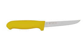 Ausbeinmesser MORAKNIV SB5MF-PUG, 135 mm Klingenlänge, gelb, gerade, semi-flexibel, A-Nr.: 19985 - 01