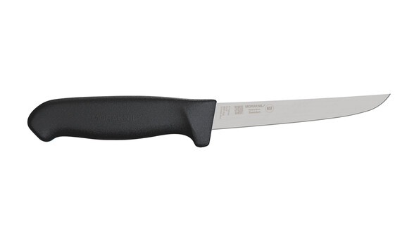Ausbeinmesser MORAKNIV SB5F-PUG, 135 mm Klingenlänge, schwarz, gerade, flexibel, A-Nr.: 19987 - 01