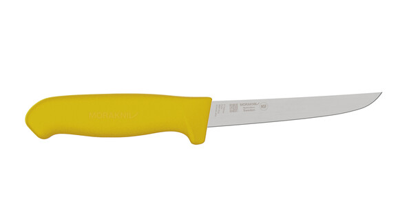 Ausbeinmesser MORAKNIV SB5F-PUG, 135 mm Klingenlänge, gelb, gerade, flexibel, A-Nr.: 19988 - 01
