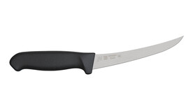 Ausbeinmesser MORAKNIV CB6XF-PUG, 158 mm Klingenlänge, schwarz, gebogen, sehr flexibel, A-Nr.: 20031 - 01