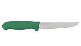 Ausbeinmesser breit MORAKNIV WSB6S-PUG, 151 mm Klingenlänge, grün, gerade, steif, A-Nr.: 20009 - 01