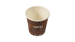 Coffee to go Becher, 100 ml, Ø 62 mm, 60 mm, Papier/PE, weiß, Motiv: Coffee, Prime Source, A-Nr.: 86183 - 01