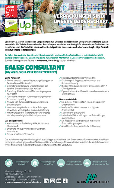 Stellinserat Sales Consultant