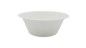 Menüschale to go, 250 ml, Bagasse, Ø 114 mm, 44 mm, weiß, A-Nr.: 95083 - 01