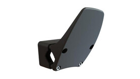 Freihand Türklinkenaufsatz, Ø 24 cm, L 20 cm x B 14 cm, glasfaserverstärktem Kunststoff, anthrazit, unsteril, Komplettset, manuell einstellbar, A-Nr.: 96399 - 01